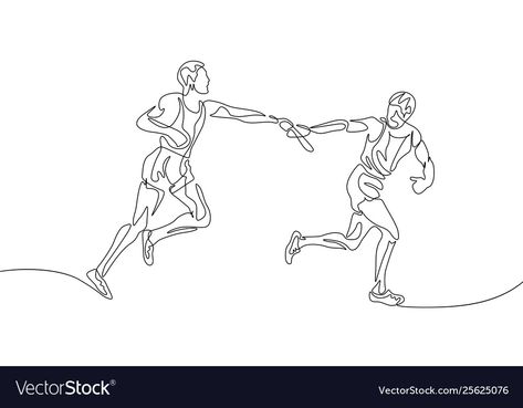 Running Race Drawing, Runner Drawing, Relay Races, One Line Drawing, Continuous Line Drawing, Church Events, Anatomy Drawing, Wire Crafts, Line Art Drawings