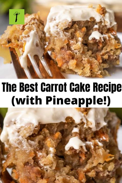 The Best Carrot Cake Recipe - (with Pineapple!) Best Carrot Cake Recipe Moist With Pineapple, Gf Carrot Cake Recipe With Pineapple, Hawaiian Carrot Cake Recipe, Easy Carrot Cake Recipe With Pineapple, Carrot Sheet Cake Recipe With Pineapple, Carrot Pineapple Cake Recipe Homemade, Carrot Pineapple Bundt Cake, Best Carrot Cake Recipe With Pineapple, Carrot Cake Pineapple Recipe