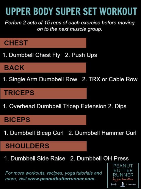 Dumbell Circuit, Super Set Workouts, Superset Workout, Arm Toning, Workout Circuit, Circuit Workouts, Dumbbell Workouts, Strength Training For Runners, Strength Workouts