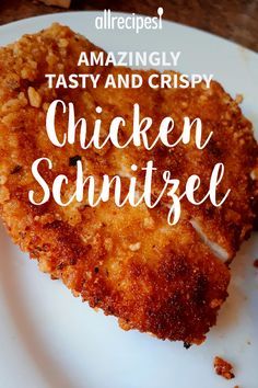 How To Make Chicken Schnitzel, Easy Chicken Schnitzel, Chicken Snitzel Recipe German, German Fried Chicken, Chicken Schnitzel Recipes, Snitzel Chicken, Baked Chicken Schnitzel Recipe, Chicken Snitzel Recipe Dinners, Schnitzel Recipe Chicken