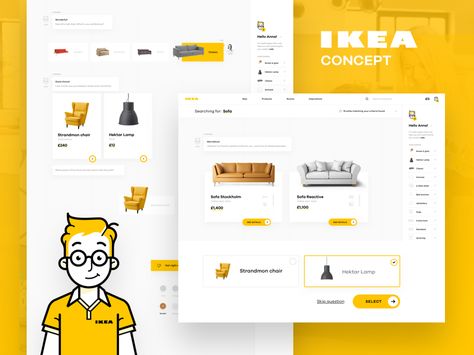 IKEA Online Experience Concept – AssistBot by Pawel Kontek Ikea Website, Super Hero Outfits, Web Ui Design, Website Redesign, Portfolio Layout, Motion Design Animation, Web Design Trends, Web Designs, Ui Inspiration