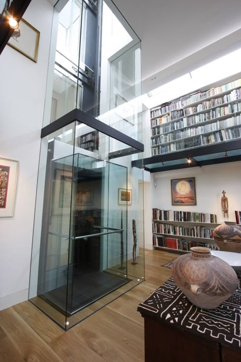 House Lift, Elevator Interior, Elevator Design, Glass Lift, Glass Elevator, Modern Villa Design, Lift Design, Casa Container, Modern Beach House