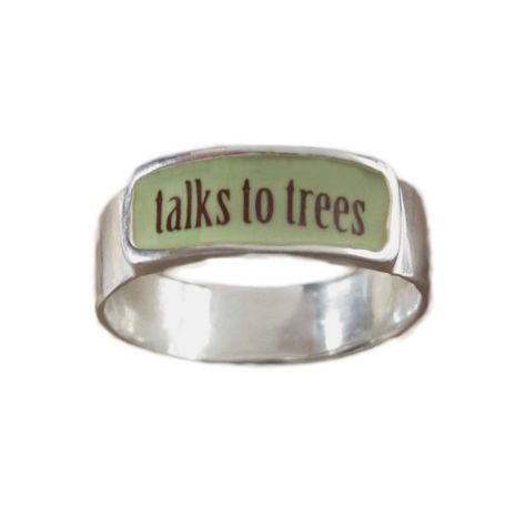 (6) posts for wizards on Tumblr Talk To Trees, Vitreous Enamel, Custom Screen Printing, Tree Rings, Tree Hugger, Punk Outfits, Enamel Ring, The Marauders, Ring Sterling Silver