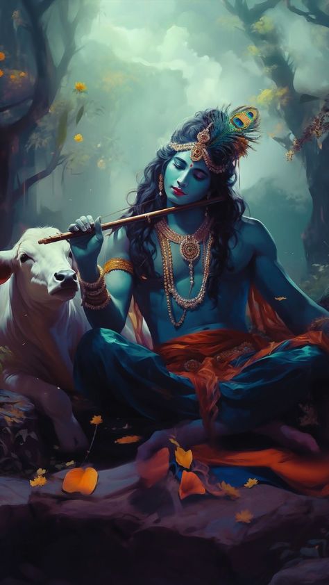 Sri Krishna Wallpapers, Sri Krishna Images, Little Radha Krishna, God Krishna Images, Lord Sri Krishna, Telugu Songs Lyrics, Krishna Pic, Krishna Image, The Bhagavad Gita