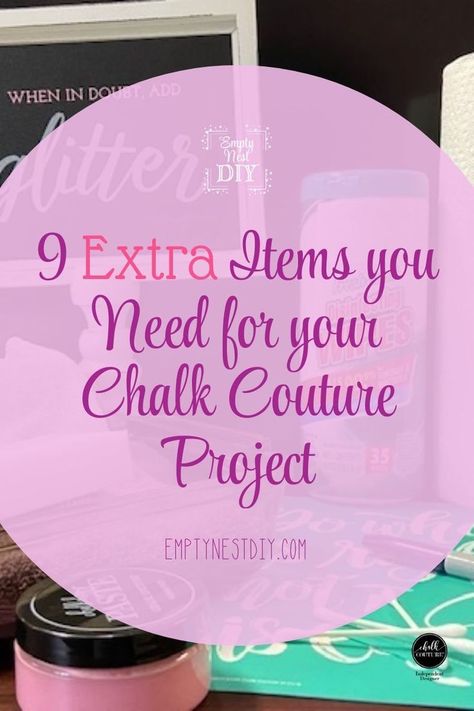 Chalk Couture Projects, Contour Ideas, Chalking Ideas, Chalk Transfers, Nest Diy, Chalk Stencils, Diy Home Decor For Apartments, Diy Gift For Bff, Diy Gifts To Sell