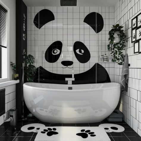 Panda Room, Panda Theme, Panda Items, Diy Room Decor For Teens, Luxurious Rooms, Interior Design Your Home, Cute Diy Room Decor, Panda Art, Panda Love