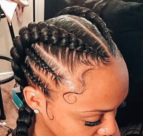 Two Braid Hairstyles, Twisted Hair, Dutch Braids, Feed In Braids Hairstyles, Feed In Braid, Braided Wig, Girls Hairstyles Braids, Natural Hair Braids, Cornrows Braids