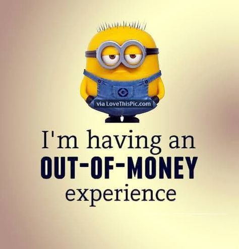 I Am Having An Out Of Money Experience Minion Photos, Funny Minion Pictures, Minion Pictures, Minions Love, Sneak Attack, A Minion, Funny Minion Quotes, Minion Quotes, Minions Quotes