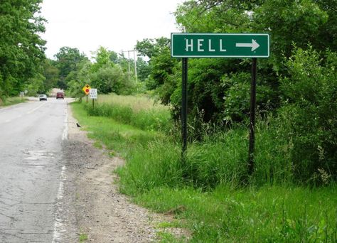 So, what are you waiting for? Don’t let this town’s menacing moniker keep you from checking it out firsthand. You might just have the time of your life in Hell. Magic Prompts, Hell Michigan, Urban Magic, Midwestern Gothic, Midwest Gothic, Life In Hell, Middle America, Places I Wanna Visit, Lol Pictures