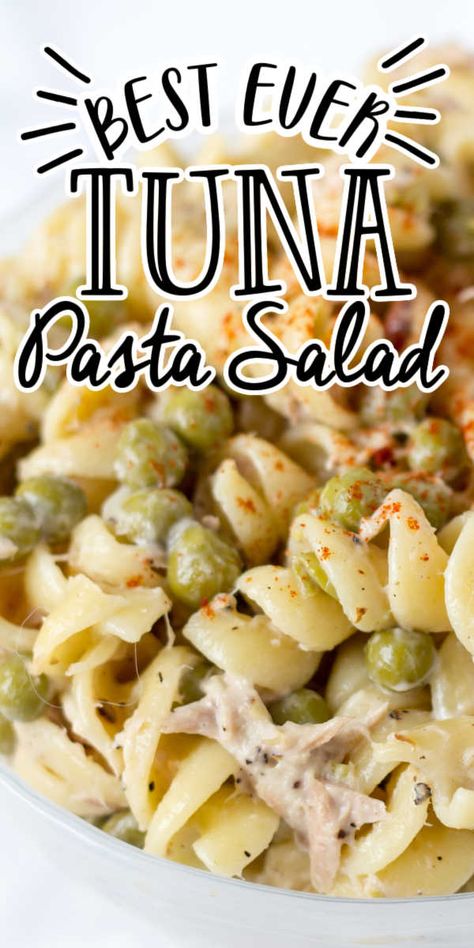 Tuna Pasta Salad With Egg, Recipes With Rotini Noodles, Egg Noodle Salad, Tuna Noodle Salad, Tuna And Pasta, Creamy Tuna Pasta Salad, Cold Tuna Pasta Salad, Salads Vegetable, Tuna Pasta Salad Recipes