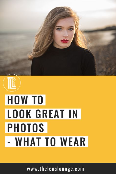 How To Take Good Portrait Photos, How To Make Photos Look Professional, How To Look Good In Photos Tips, What To Wear For Pictures Women, What To Wear For Pictures, What To Wear For Photoshoot Women, Best Settings For Portrait Photography, Portrait Outfits, Best Settings For Outdoor Portraits