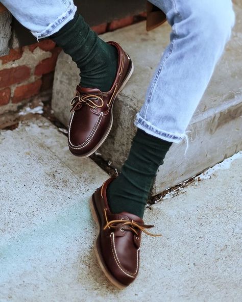 Timberland 3 Eye Classic Lug Outfit, Mens Boat Shoes Outfit, Timberland Boat Shoes Men Outfit, Boat Shoes Outfit Mens, Sock Shoes Outfit, Men Boat Shoes, Boat Shoes Outfit, Timberland Boat Shoes, Leather Boat Shoes