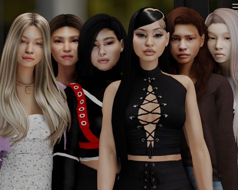 Sims 4 Celebrity Skin, Sims 4 Zendaya, Premade Sims, Pelo Sims, 4 Characters, Sims 4 Characters, Sims Cc, Beaded Jewelry Diy, Sims 4