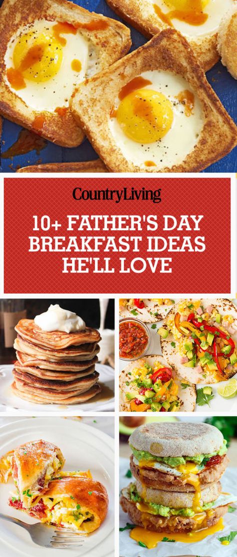 Make dad a breakfast he deserves for Father's Day with these delicious breakfast recipes. Father's Day Breakfast Ideas, Birthday Breakfast For Husband, Fathers Day Brunch, Java Burn Coffee, Easy Brunch Recipes, Birthday Breakfast, Java Burn, Egg Sandwiches, Custom Keto Diet