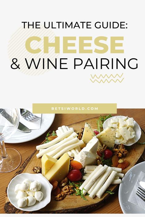 Cheese and wine pairing is not as hard as it may seem. Once you get to know the flavor profiles of wine and cheese, you'll be a pro at pairing them! Dessert Wine Pairing, Wine Cheese Pairing, Gourmet Grilled Cheese, Cheese And Wine, Cheese Pairings, Wine And Cheese, Dairy Drinks, Wine Desserts, Wine Food Pairing