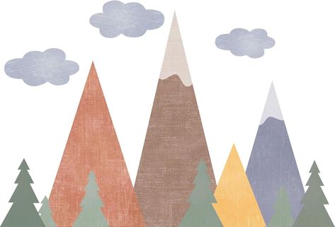 Amazon.com : Teacher Created Resources Moving Mountains Bulletin Board (TCR9173) : Office Products Mountain Bulletin Board, Classroom Ambiance, Mountain Classroom, Moving Mountains, Teacher Discounts, Teacher Created Resources, Earthy Color Palette, Mountain Scene, Evergreen Trees