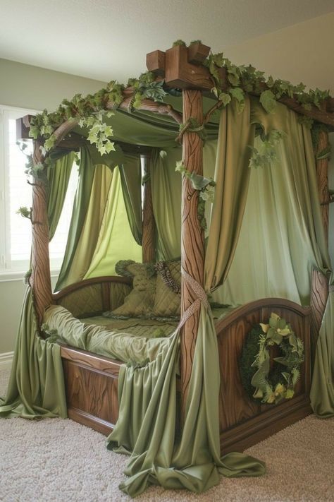 Canopy Bed Stars, Dream Bedroom Inspiration, Beautiful Rooms, Cute Bedroom Decor, Dream House Rooms, Cozy Room Decor, Aesthetic Rooms, River House, Dreamy Room