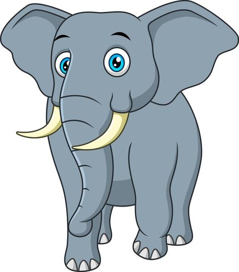 Elephant Picture For Kids, Jungle Kindergarten, Picture Of Elephant, Elephant Cartoon Images, Cartoon Elephants, Elephant Walking, Elephant Gif, Elephant Cartoon, Male Angels