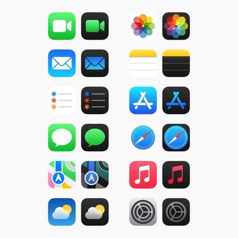 Apple Design Hub | iOS 18 light vs dark icons | Instagram Instagram Ios, Light Vs Dark, Icons Instagram, Apple Icon, Light Icon, Dark Icons, Apple Design, Ios Icon, What Inspires You