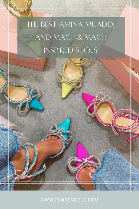 Find the best shoes inspired by the popular embellished stilettos by Amina Muaddi and Mach & Mach Muaddi Shoes, Amina Muaddi Shoes, Best Shoes, Amina Muaddi, Designer Sandals, Style Guide, Designer Collection, Nice Shoes, Media Marketing