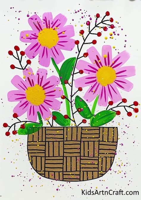 Creative & Colorful Painting Ideas For Kids Easy Painting Ideas For Kids, Colorful Painting Ideas, Painting Ideas For Kids, Kids Canvas Painting, Painting The Roses Red, Basic Painting, Bee Painting, Bunny Painting, Scale Art