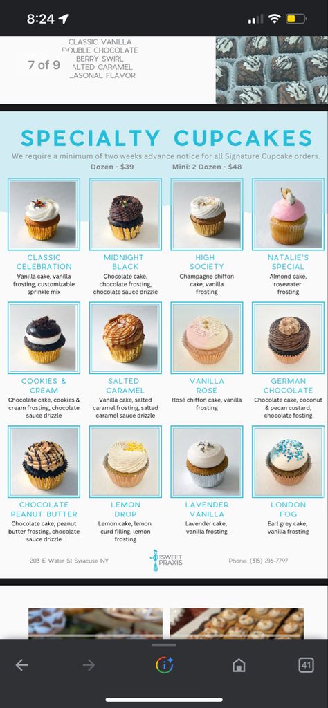 Cupcake Tips, Fresh Juice Recipes, Specialty Cupcakes, Dessert Shooters, Home Bakery Business, Caramel Frosting, Cookie Frosting, Cream Frosting, Vanilla Chocolate