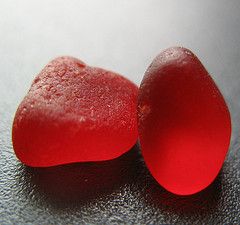 Red Sea Glass "beans" - West Coast Sea Glass Red Sea Glass, Mermaid Tears, Sea Glass Beach, Sea Pottery, Red Sea, Sea Glass Jewelry, Beach Glass, Colour Red, Color Therapy