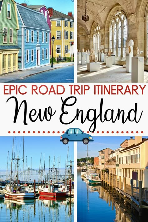 New England Things To Do, New England Itinerary, New England Vacation, New England Fashion Summer, Best Places To Visit In New England, New England Trip, New England Trip Itinerary, 10 Day New England Road Trip, New England Road Trip Summer