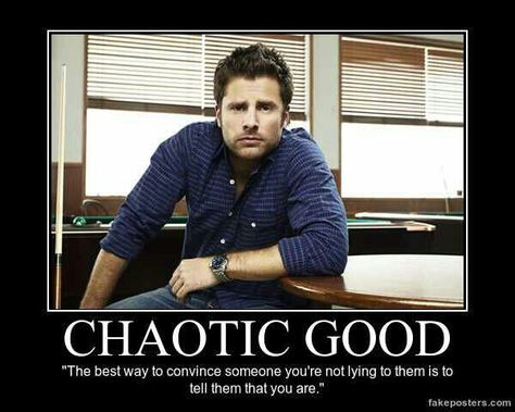 #Psych - Shawn Spencer Psych Memes, Psych Quotes, Real Detective, Chaotic Good, Shawn And Gus, James Roday, Psych Tv, Shawn Spencer, Demotivational Posters