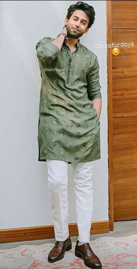 Kurta Pajama Design For Boys, Mens Clothing Styles Wedding Kurta, Kurta Styles Men, Kurta Payjama For Men Wedding, Mens Kurta Designs Style Indian Weddings, Boys Kurta Design Mens Fashion, Poses For Boys In Kurta, Kurtas For Men Style Indian, Kurta Style For Men