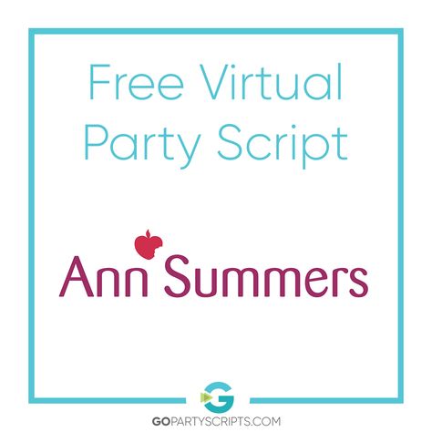 Your first Party Script is on the house. Find out how to host a killer #annsummers virtual party using one of our done-for-you Virtual Party Script Packages. Simply copy and paste your way to sales. Check out your first themed Ann Summers Virtual Party Script - it's FREE! #directsales #facebook #facebookparty #mlm #wahm Ann Summers Games, Ann Summers Interaction Posts, Ann Summers Party, Summer Sayings, Direct Sales Party, Interactive Facebook Posts, Interactive Posts, Facebook Party, Virtual Party