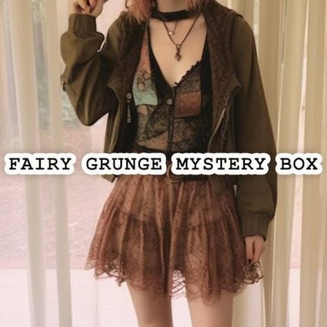 Thrift List, Frilly Skirt, Muted Purple, Thrifted Fashion, Rugged Boots, Chunky Jumper, Style Bundle, Vintage Fairy, Mesh Tops