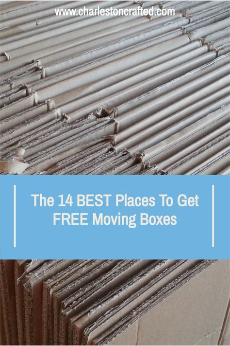 Need moving boxes? Here are some great sources for free and cheap cardboard boxes! Free Moving Boxes, Moving Expenses, Planning A Move, Kid Friendly Crafts, House Yard, Moving Boxes, Free Boxes, Blog Content, House Hunting