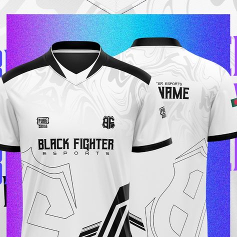 BLACK FIGHTER E-SPORTS Jersey Design 2023 Black Fighter eSports is a professional eSports organization based in Bangladesh.They mainly focused on mobile games like Pubg Mobile and Call of Duty Mobile. Software used: Adobe Photoshop and Adobe Illustrator Esports Jersey, Badminton Jersey, Mobile Software, Sports Jersey Design, Call Of Duty Mobile, Merch Design, Design 2023, Mockup Downloads, E Sports