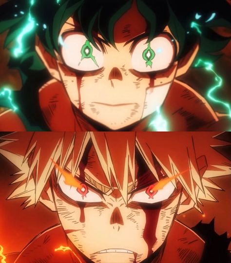 Deku Vs Bakugou, All Might And Midoriya, Ua School, Deku Bakugou Todoroki, Mha Videos, Bakugou Todoroki, Mha Deku, Wonder Duo, Face Angles