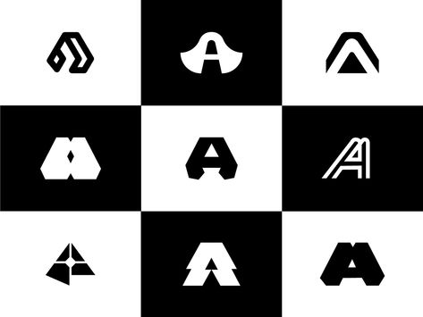 Letter A exploration by Tanmay | Logo Designer & Icon Designer on Dribbble Letter Exploration, Hospital Icon, Connect Logo, Bird Logo Design, Finance Icons, School Icon, Bird Logos, Dog Logo, Logo Designer