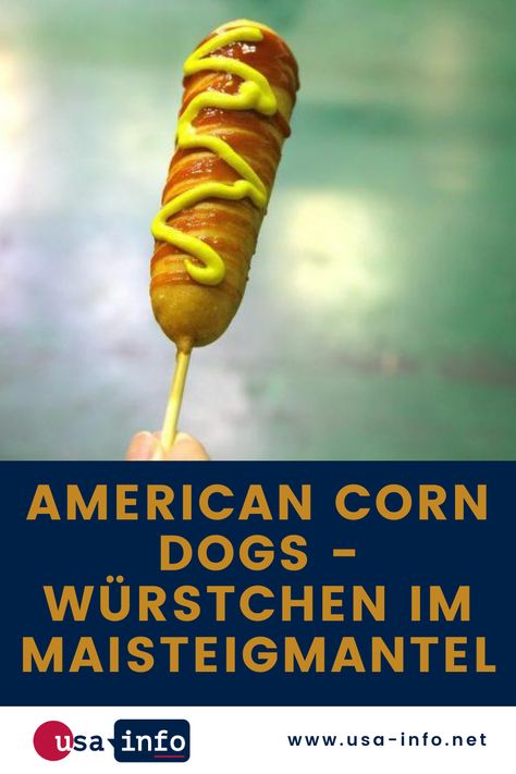 American Corn, Corn Dog, Corn Dogs, Finger Food, Finger Foods, Baked Potato, Hot Dogs, Corn, Snack Recipes