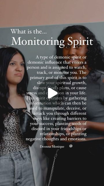 Deonna Monique on Instagram: "I’m going to be doing a couple posts on the monitoring spirit. When we know what kind of spirits enter people it’s easier to break that spirit off and away from your life. Let’s take a poll. Do you know someone with the Monitoring Spirit?👇🏽 #monitoringspirits #discernment #spiritualwarfare #breakingspells" Monitoring Spirits Quotes, Caleb Gordon, Monitoring Spirits, Spooky Island, Toxic Environment, Couple Posts, Peoples Actions, I Am Not Perfect, Bad Spirits