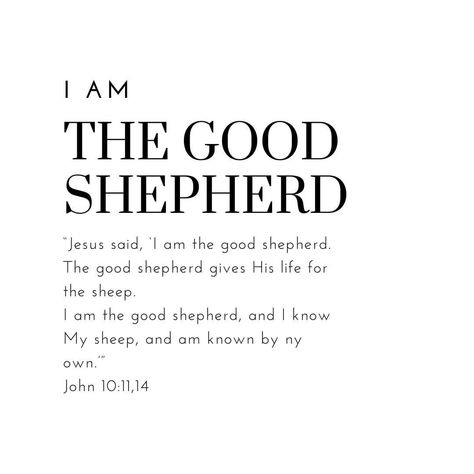 Cathedral of Faith on Instagram: “I AM the Good Shepherd Prayer: Lord, it is so clear that the hero to every story in the Bible is you. You were with Abraham and blessed…” Shepherd And Garrus, Catechism Of The Good Shepherd, Lord Is My Shepherd Art, I Am The Good Shepherd, Jesus Good Shepherd, Good Shepherd, The Good Shepherd, Jesus Quotes, The Bible