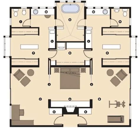 Master Suite Floor Plans, Master Suite Layout, Master Suite Floor Plan, Master Bath Layout, Master Suite Design, Master Suite Remodel, Master Suite Addition, Study Spaces, Bedroom Addition