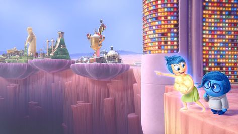 Movie Inside Out  Sadness (Inside Out) Joy (Inside Out) Wallpaper Hiro Tadashi, Joy Inside Out, Movie Inside Out, Inside Out Characters, Moving To San Francisco, Pixar Films, Disney Inside Out, Summer Movie, Kids Ministry