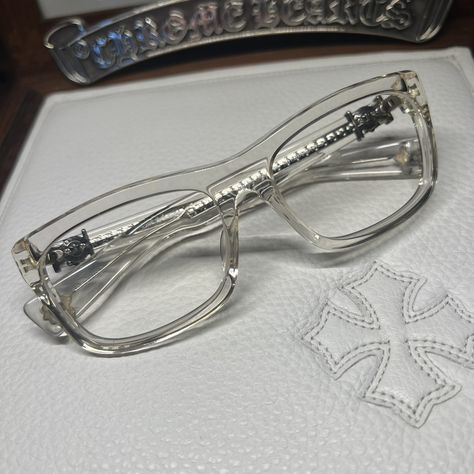 Chrome Hearts Mydixadryll Chrome Hearts Sunglasses | Grailed Chrome Hearts Glasses Men, Chrome Heart Glasses, Chrome Glasses, Chrome Hearts Glasses, Chrome Hearts Sunglasses, Chrome Hearts Jewelry, Aesthetic Glasses, Casual Sporty Outfits, Heart Glasses