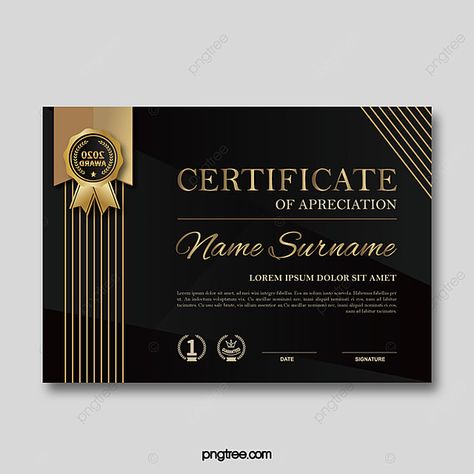 Blank Certificate Template Black, Certificate Design Inspiration, Business Certificate, Diploma Design, Blank Certificate Template, Books Display, Fashion Design Books, Certificate Design Template, Gold Certificate