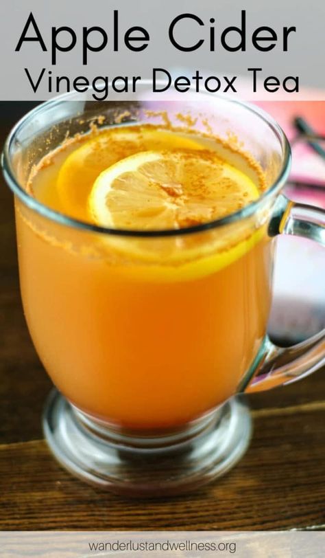 Acv Drink, Turmeric Water, Apple Cider Vinegar Detox, Warm Lemon Water, Apple Cider Vinegar Drink, Honey Cinnamon, Lemon Benefits, Smoothie Detox, Natural Colon Cleanse