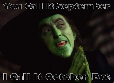 Wizard Of Oz Memes, October Eve, Old Horror, October Country, Halloween Eve, Wicked Witch Of The West, Halloween Countdown, Halloween Tags, Flirting Tips For Girls