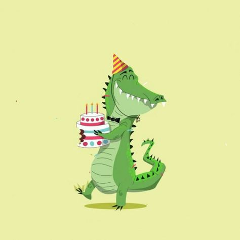 Cute Crocodile Wallpaper, Crocodile Wallpaper, Alligator Birthday, Christmas Story Books, Preschool Designs, Birthday Doodle, Tom And Jerry Cartoon, Hair Illustration, Birthday Wall