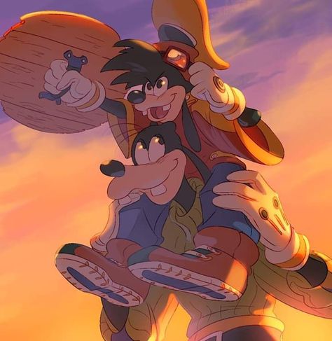 Goofy Kingdom Hearts, Disney Kingdom Hearts, Kingdom Hearts Fanart, Disney Kingdom, Kingdom Hearts Art, Kingdom Heart, Goofy Movie, Kingdom Hearts 3, I Love U