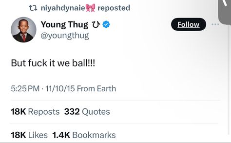 Thug Tweets, Young Thug Tweets, Young Thug Quotes, Celeb Tweets, 2025 Summer, Thug Quotes, Summer Vision, Relatable Stuff, Good Quotes For Instagram