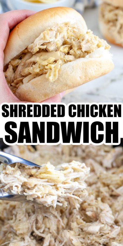 Hand holding chicken sandwich. Cream Of Chicken Sandwiches Recipes, Crockpot Shredded Chicken Sandwiches Easy Recipes, Roots Chicken Sandwiches, Shredded Chicken Sandwiches With Ritz Crackers, Chicken Gravy Sandwich, Dairy Free Shredded Chicken Sandwiches, Instapot Shredded Chicken Sandwiches, Hit Chicken Sandwiches, Keto Shredded Chicken Sandwiches