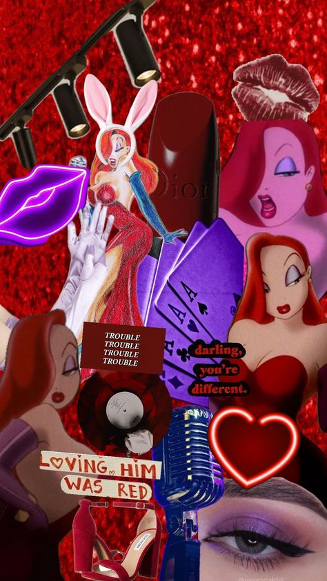 #whoframedrogerrabbit #jessicarabbit #red #hyperfixation Rebecca Rabbit, Disney Icons, Jessica Rabbit, Disney, Red, Pins, Quick Saves